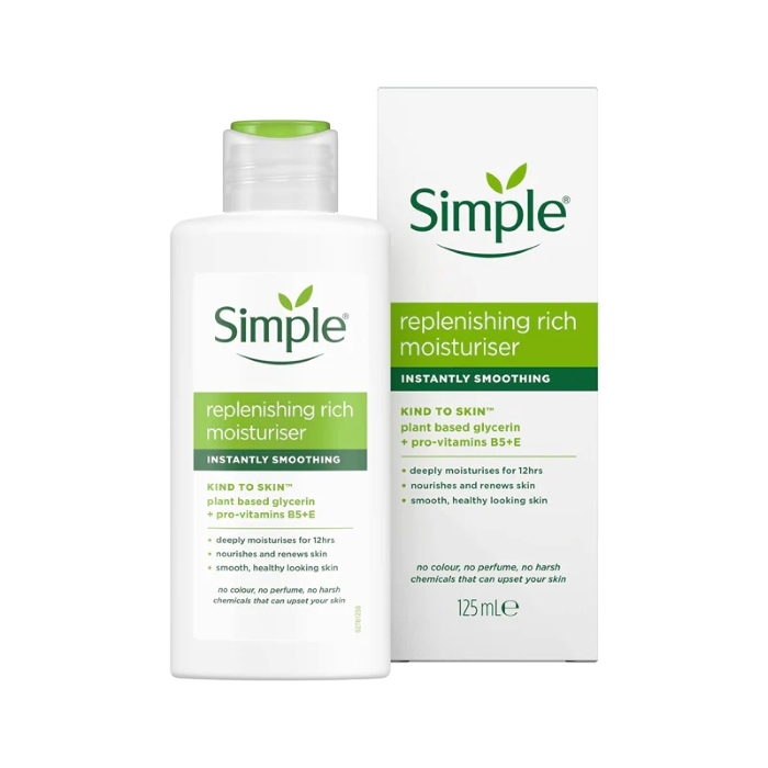 Simple Moisturiser 125ml Replenishing Rich